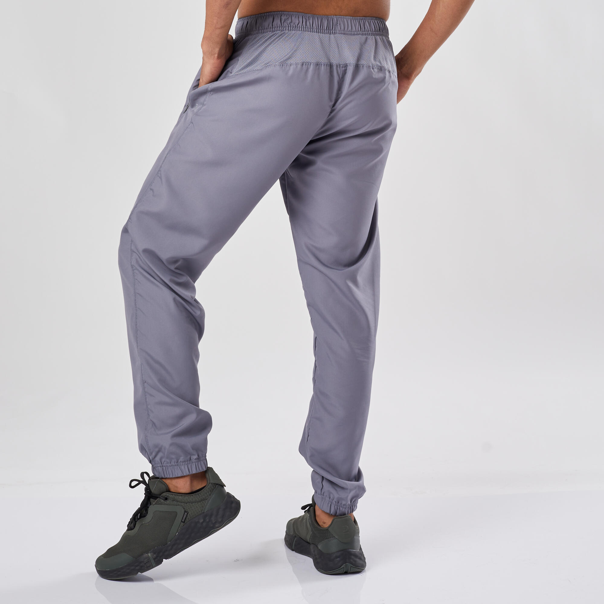 Domyos by Decathlon Men Solid Grey Quick Dry Training Track Pants :  Amazon.in: Clothing & Accessories
